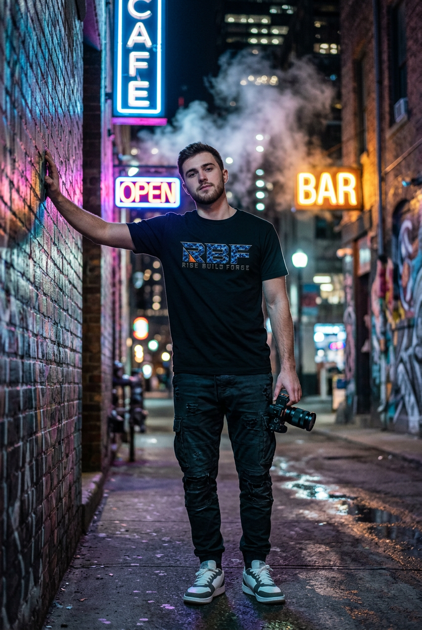 Digital Camo RBF - Night Street Scene