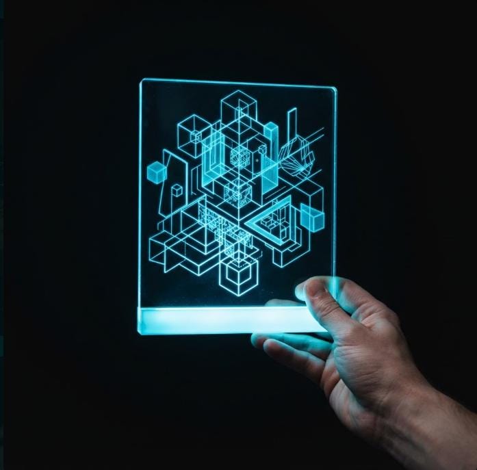 100 3D Illusion Laser Engraving Files, SVG DXF LightBurn Digital Bundle — image 5