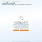 A digital product information graphic for an instant download spreadsheet. It features text detailing Excel and Google Sheets compatibility, five ready-to-use tabs, auto-filters, drop-downs, live formulas, and a printable packing checklist.