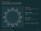 Celestial Compass Mandala SVG, Layered Laser Cut Files, Digital Download — image 13