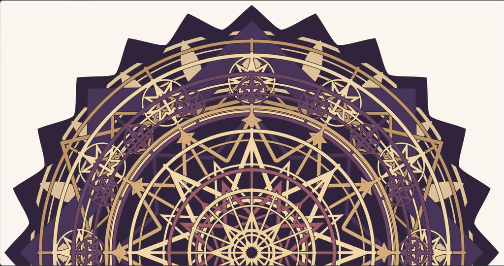 Celestial Compass Mandala SVG, 10-Layer Digital Laser Cut Files — image 7