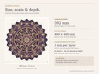 Celestial Compass Mandala SVG, 10-Layer Digital Laser Cut Files — image 9