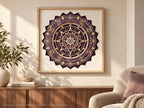 Celestial Compass Mandala SVG, 10-Layer Digital Laser Cut Files — image 12