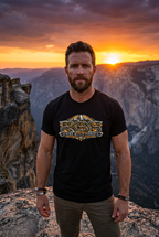 Forged Carbon Gold T - Cliff Scene