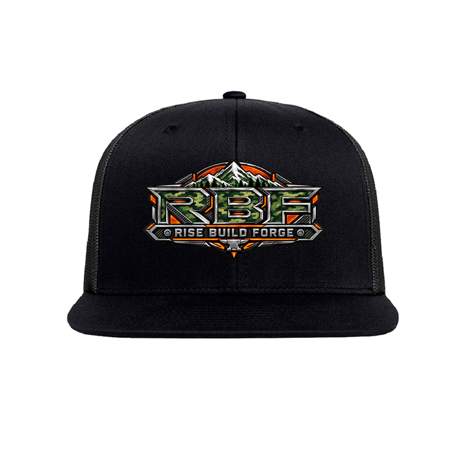 Camo RBF Flat Bill