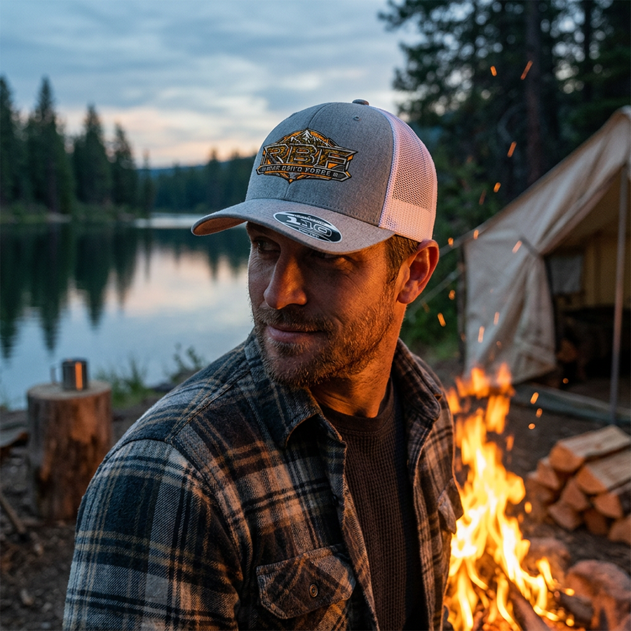 RBF Rise Build Forge Flex Fit Cap — Flexfit 110 | 7 Colors