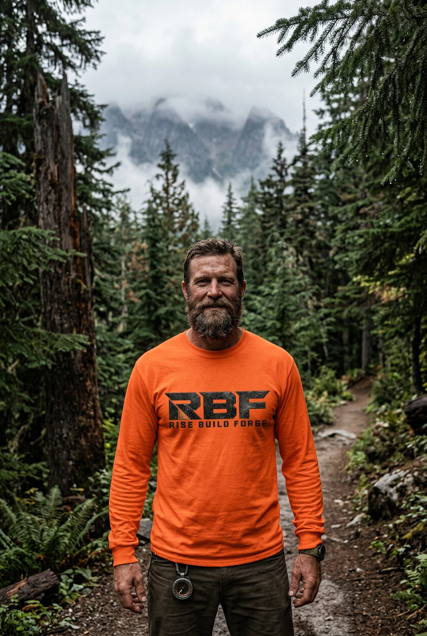 RBF Hi Vis Long Sleeve - Forest Scene