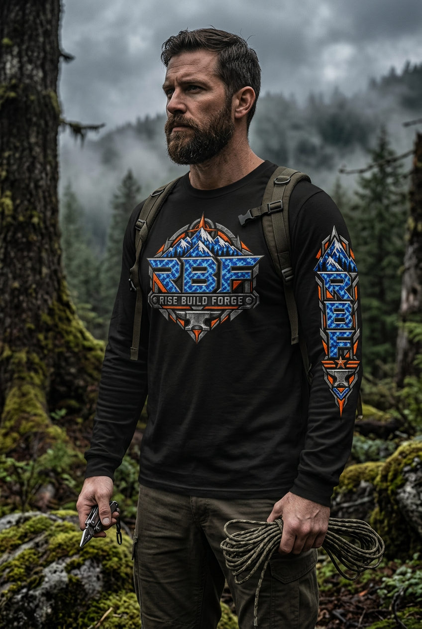 RBF Long Sleeve - Forest + Sleeve
